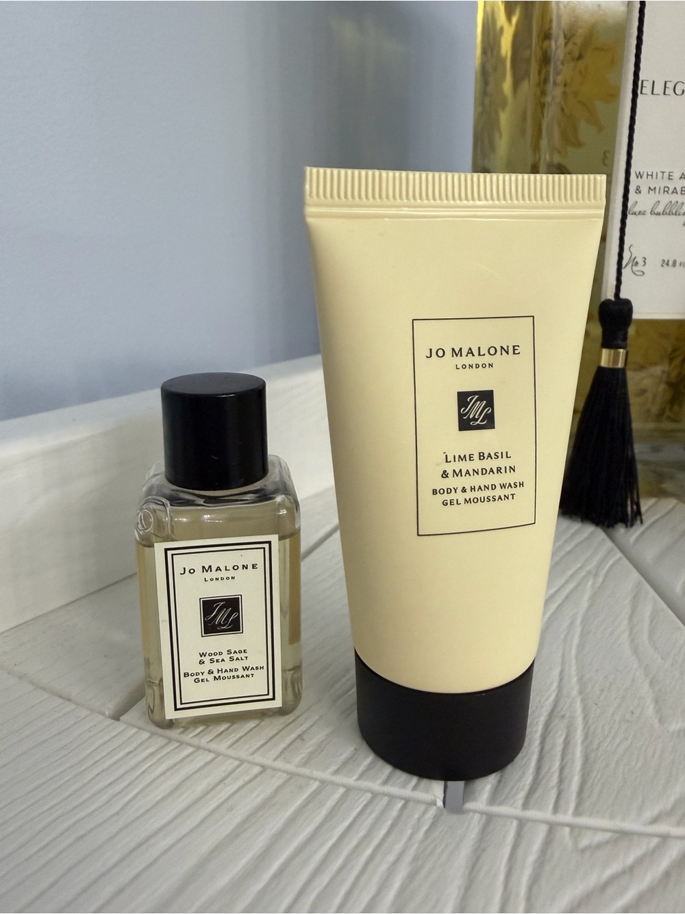 Jo Malone Cream & Black Lime Basil & Mandarin Body Wash